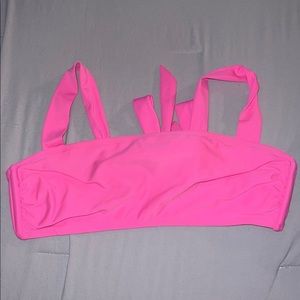 xhilaration hot pink bikini top XL
